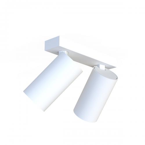 NOWODVORSKI - Ceiling lamp 7810 MONO II WHITE • GU10 2X10W  LED • IP20