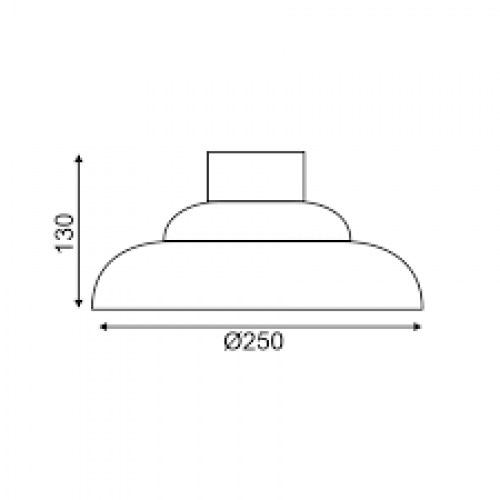 ACA LIGHTING -   GLASSES  2359825BS