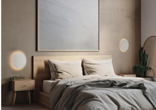 TKLighting - WALL LIGHT LUNA 2XG9 2x9W BROWN 6453