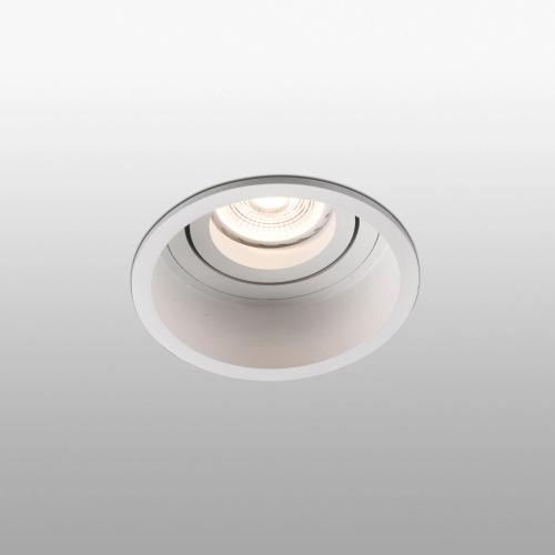 FARO - HYDE White orientable round recessed lamp IP 44  Ref.40118