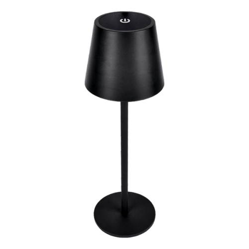 ELMARK - Rechargeable Table Lamp black 3W 200lm IP44 955ZARA1TL/WH