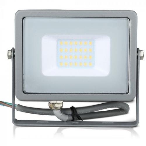 V-TAC - 20W LED Прожектор SAMSUNG Чип SMD Сиво Тяло 3000K SKU: 445