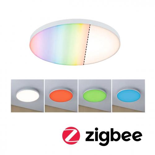 PAULMANN - 79897  LED Panel Smart Home Zigbee 3.0 Velora round 400mm◼22W◼2000lm◼ RGBW+◼dimmable✴White 