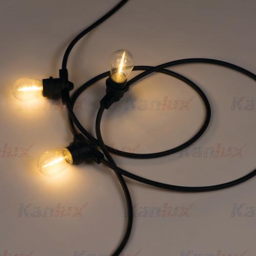 KANLUX - String lights E27 5pcs. 5m. GRL 6M5E27-B - 35750