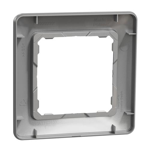 SCHNEIDER ELECTRIC - SDD313801 Sedna Design- 1-gang frame - aluminium