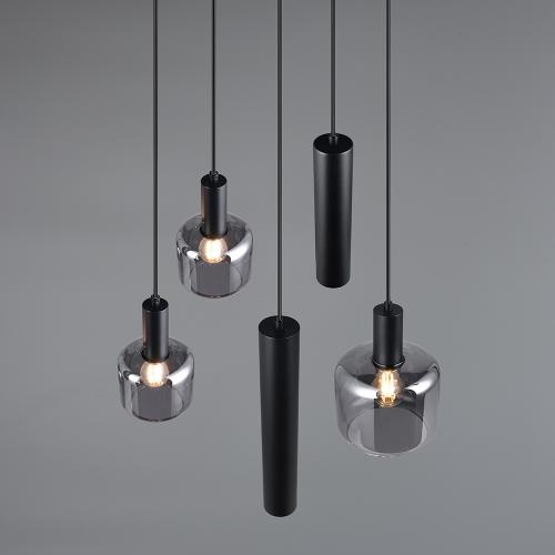 TRIO - MATARO – 364130532 1x E27 10W, 2x E14 10W, 2x GU10 25W
