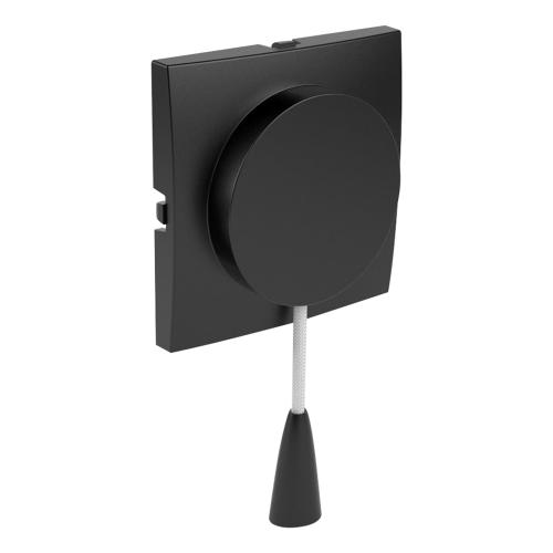 EFAPEL - Face plate for Switch with rope BLACK 90741 TPM LOGUS 90