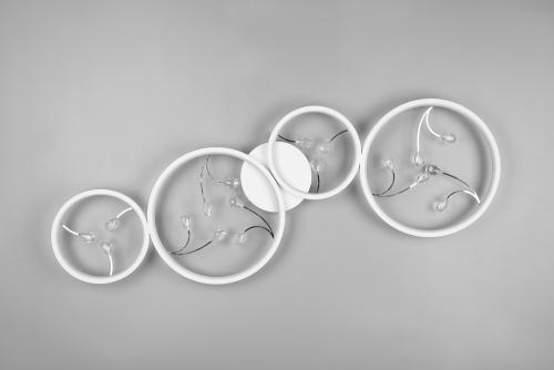 TRIO -   плафон GROOVY 642110431 LED 37W · 1x 4800lm, 4000K