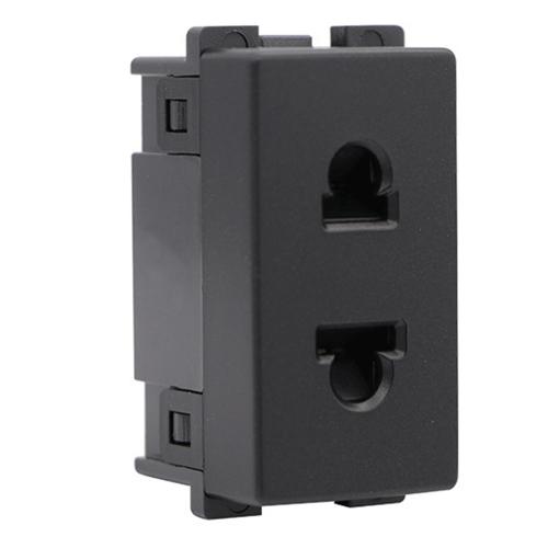 ELMARK - 27007SA - DOUBLE PIN SOCKET ANTHRACITE LECCE 