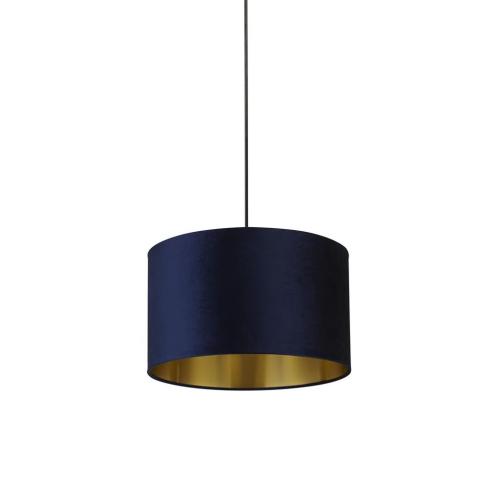 SEARCHLIGHT - Абажур   31040AZ   Navy Velvet⚡1 х HALOGEN 60W⚡ B22 E14 E27