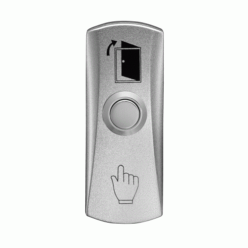 YLI Electronic - Exit button for indoor installation. Surface mounting without recessing. - YLI PBK-815