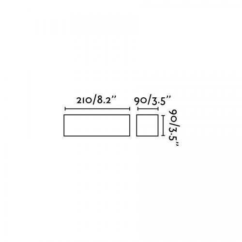 FARO - NASH LED White wall lamp 8W 62821