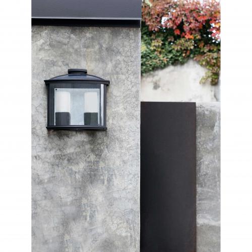 FARO - CERES-2 Black wall lamp Ref.71608  IP44