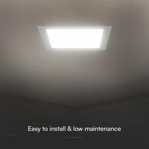 V-TAC - 18W LED Backlit Панел Квадрат 6500К SKU: 10488