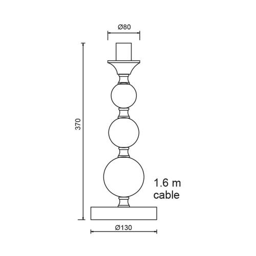 ACA LIGHTING - ELEGANT   DLA11851TW