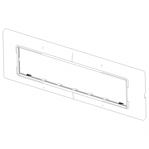 VIMAR - 14657.71 - Plana Рамка 7М италиански стандарт Metallized silver