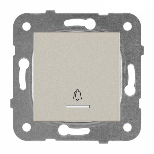 PANASONIC - One-way Push Button Illuminated WKTT00202BR‐EU1 bronze