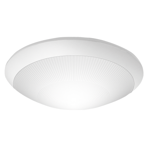 ULTRALUX - SPLE27W LED Плафониера, кръг, бяла рамка, Е27, IK08, IP65