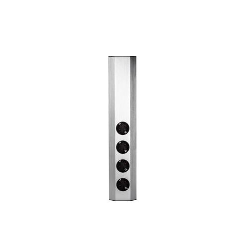 BACHMANN - CASIA universal socket ALU 4xsocket (923.006)