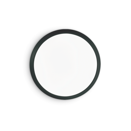 IDEAL LUX - ceiling luminaire GEMMA PL D40 NERO 252629 LED 24W, 1650lm