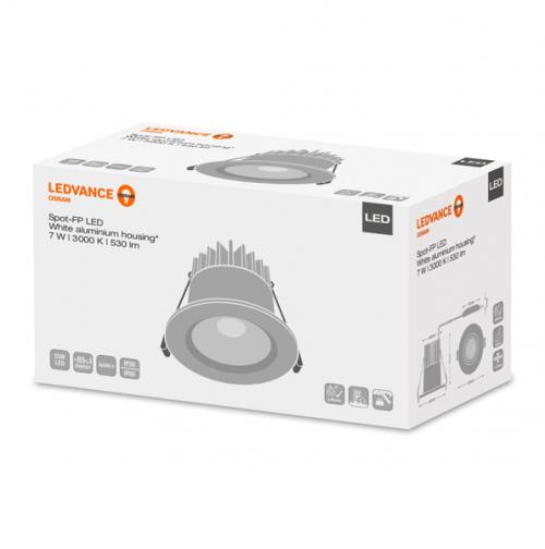 OSRAM - LEDVANCE SPOT LED FIREPROOF fix 7W/3000K 230V IP65