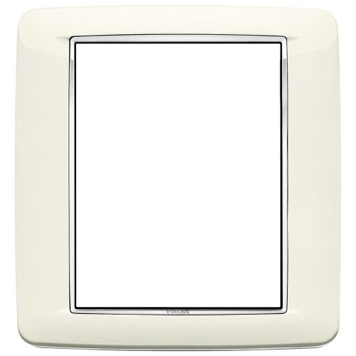 VIMAR - 20698.C01 - Round plate 8M Bright arctic white