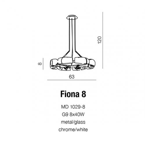 AZZARDO - Fiona 8 MD1029-8 