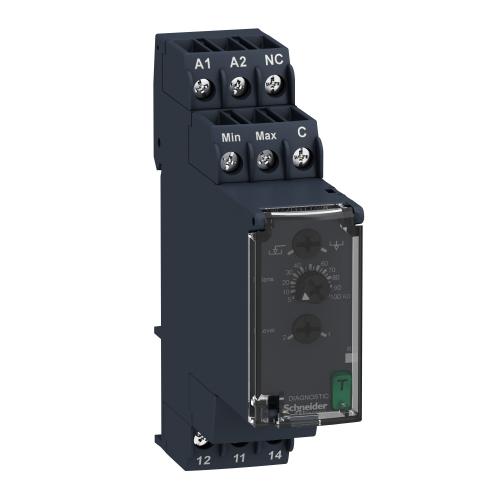 SCHNEIDER ELECTRIC - Реле за контрол на ниво 5-100 kOhm 24...240Vac/dc 1CO Harmony RM22LG11MR