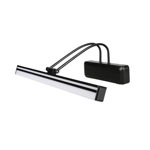 2R - LED WALL LIGHT BLACK 10W 6783 WITH SWITCH