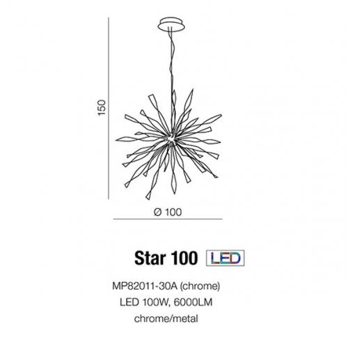 AZZARDO - STAR 100 Model MP82011-30A 