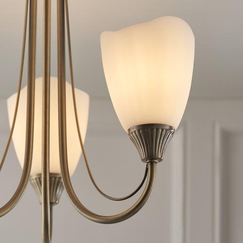 ENDON - плафон  HAUGHTON   601-3AN  E14, 3x60W