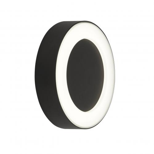 SEARCHLIGHT - Градински фенер LED CIRCLE 2841BK LED 6W, 249lm, 4000K