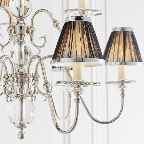 INTERIORS 1900 - Полилей   TILBURG nickel 63719 E14, 9x40W