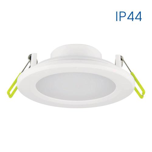 VIVALUX - Waterproof LED downlight PUNTO LED 8W WH/CL 4000K VIV003559