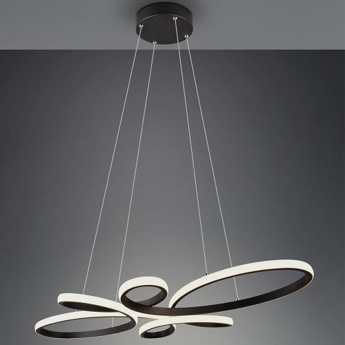 TRIO - Пендел FLY – 345619132 32W · 1x 3900lm, 3000K черен