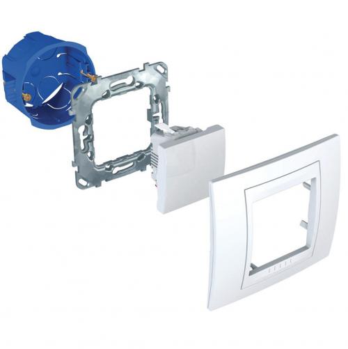 SCHNEIDER ELECTRIC - MGU3.503.18 Unica - floor thermostat - 230 VAC - 2 m - white