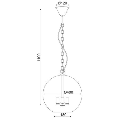 ACA LIGHTING - Vintage  OD90513P