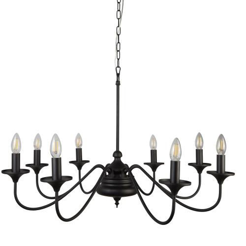 SEARCHLIGHT - 6178-8BK Elizabethan