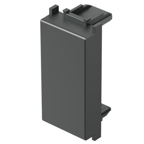 TEM - TM21AT Blank plate 1M, color Anthracite, Modul