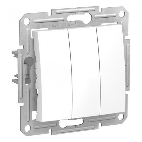 SCHNEIDER ELECTRIC - SDN0300621 Sedna - 1pole 3-circuits switch white