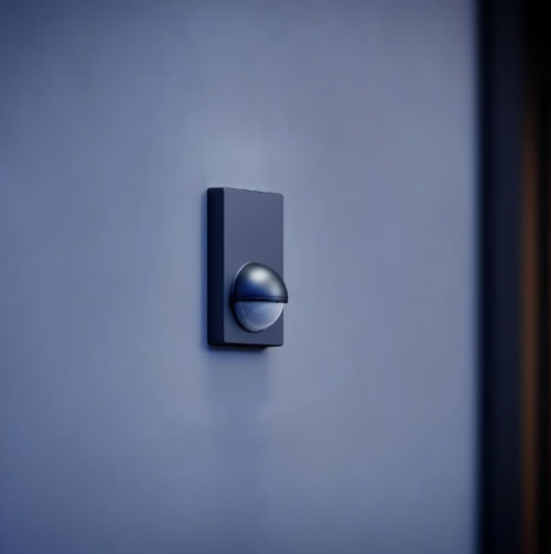 STEINEL - PIR motion sensor, for surface mounting on wall, 180°, range 12m @ h=2m, IP54, IS 180-2, Black  SL603113