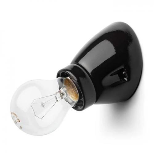 THPG - Wall socket THPG MINIMAL porcelain black 152651