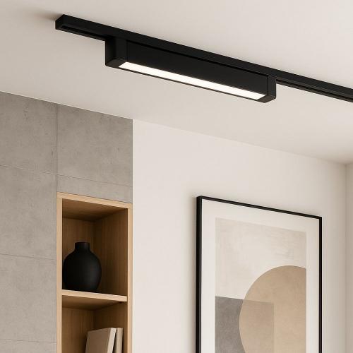 VIVALUX - Linear LED tracklight DRAX LED ∙ 20W ∙ black ∙ CCT-switch ∙ 3000K-4000K-6400K VIV005207