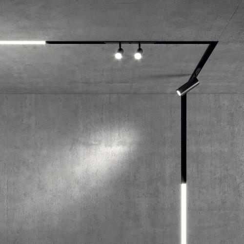 IDEAL LUX - 303611 EGO TRACK DOUBLE 05W 3000K 1-10V WH