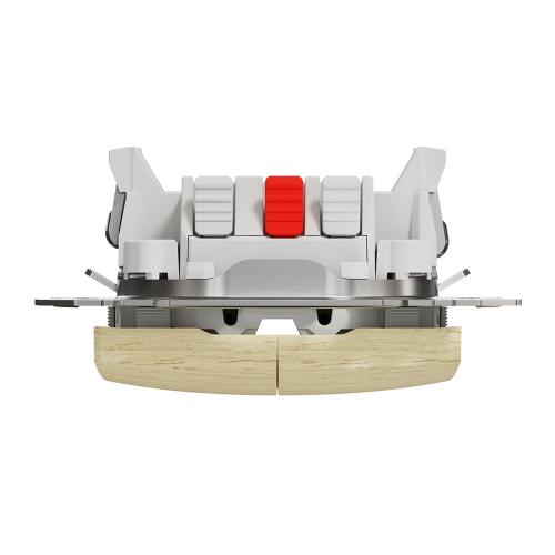 SCHNEIDER ELECTRIC - SDD180105 Sedna Design & Elements - Double One Way switch - 10AX 250V without frame birch