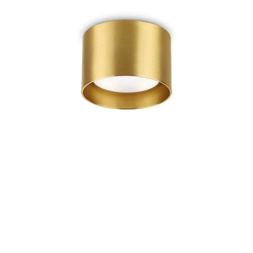 IDEAL LUX - Луна  за външен монтаж 285238 SPIKE PL1 OTTONE SATINATO