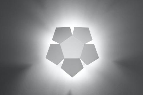 SOLLUX - Аплик PENTA  white  SL.0422