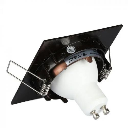 V-TAC - GU10 Fitting Square Movable Bronze SKU: 8582