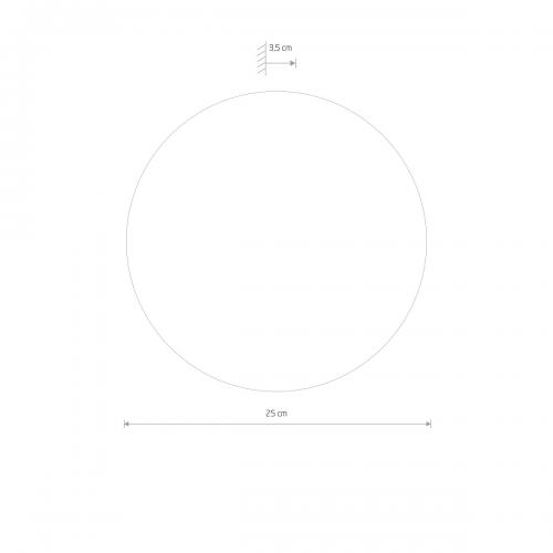 NOWODVORSKI - Аплик  RING LED WOOD М 10281 10W 150Lm 3000K
