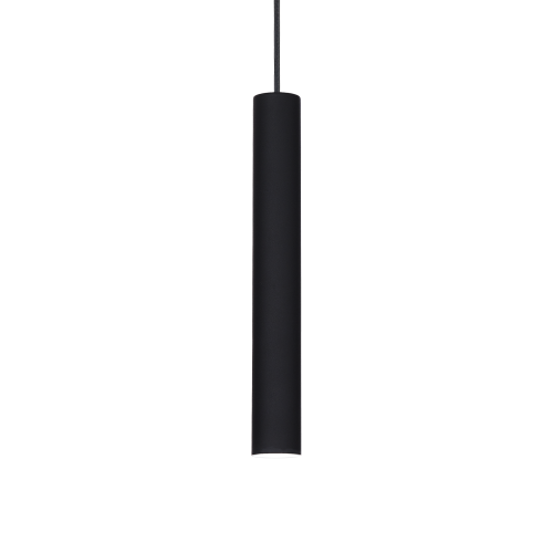 IDEAL LUX - pendant luminaire TUBE SP1 MEDIUM Nero  211718